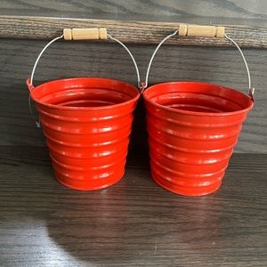 Creative bag Metal tin cans 7” high brand new